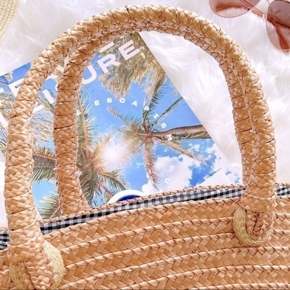 Straw Beach Handbag - Picture 2 of 7
